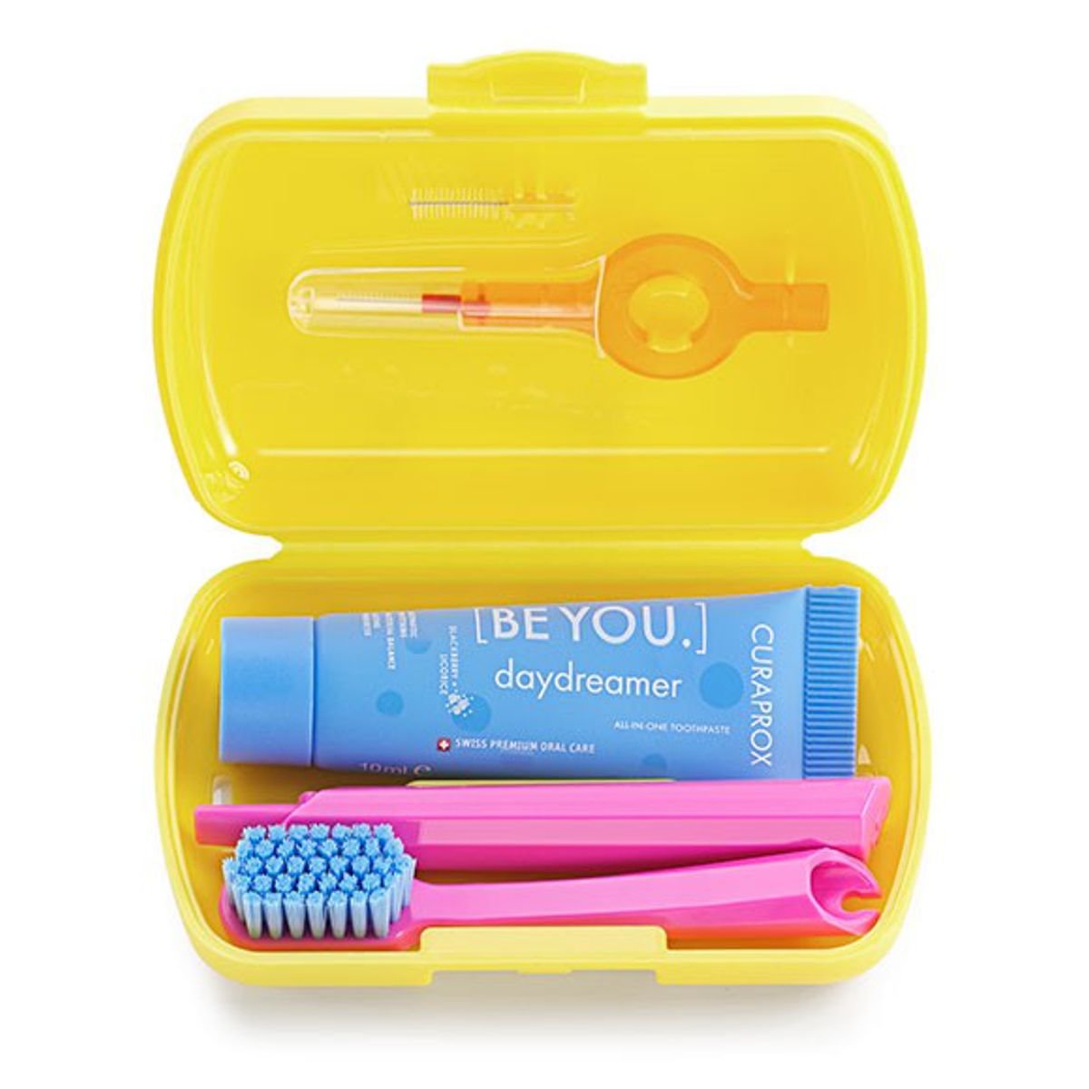 Curaprox Travel Set gelb Curaprox Travel Set gelb