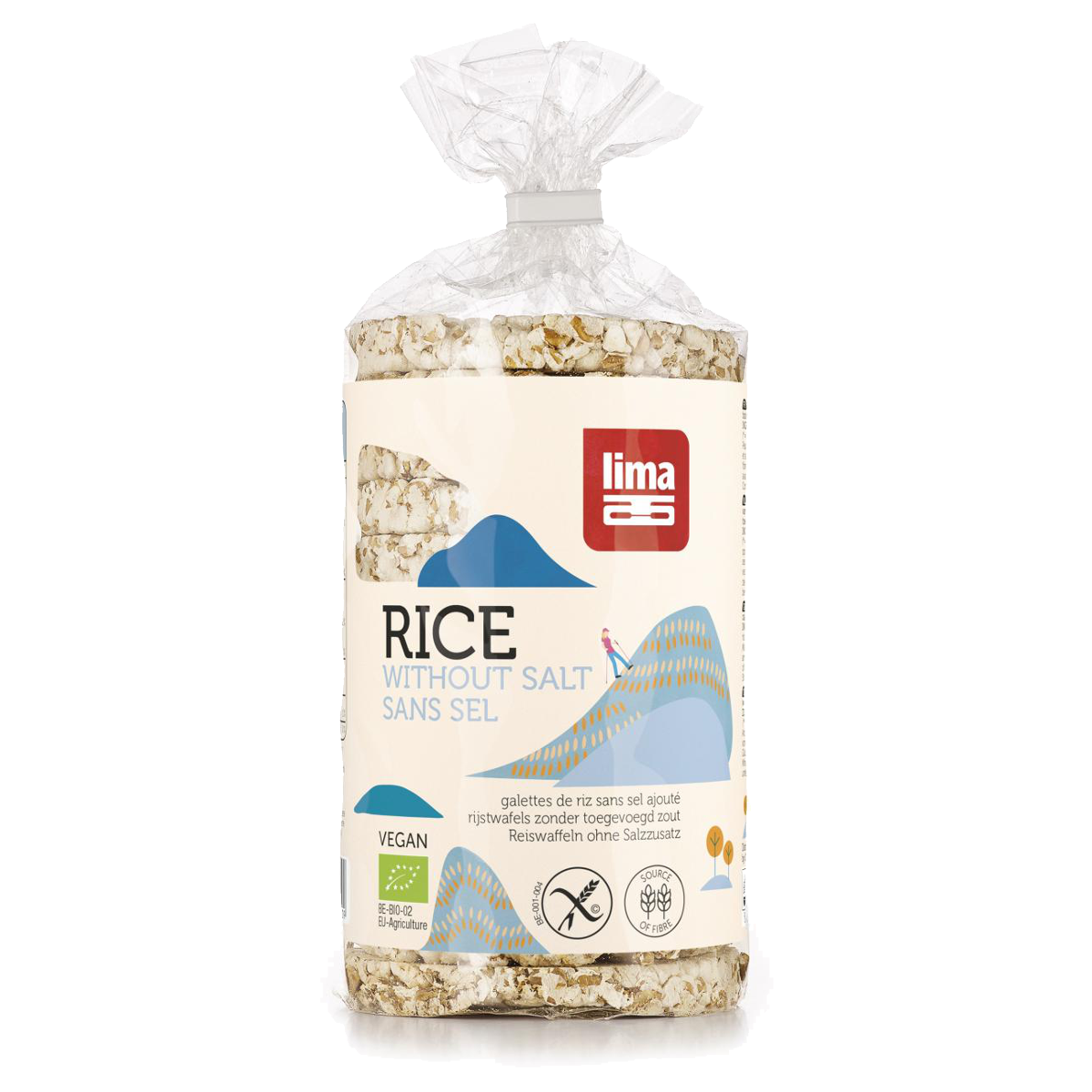 Lima Reiswaffeln ohne Salz Beutel 100 g Lima Reiswaffeln ohne Salz Beutel 100 g