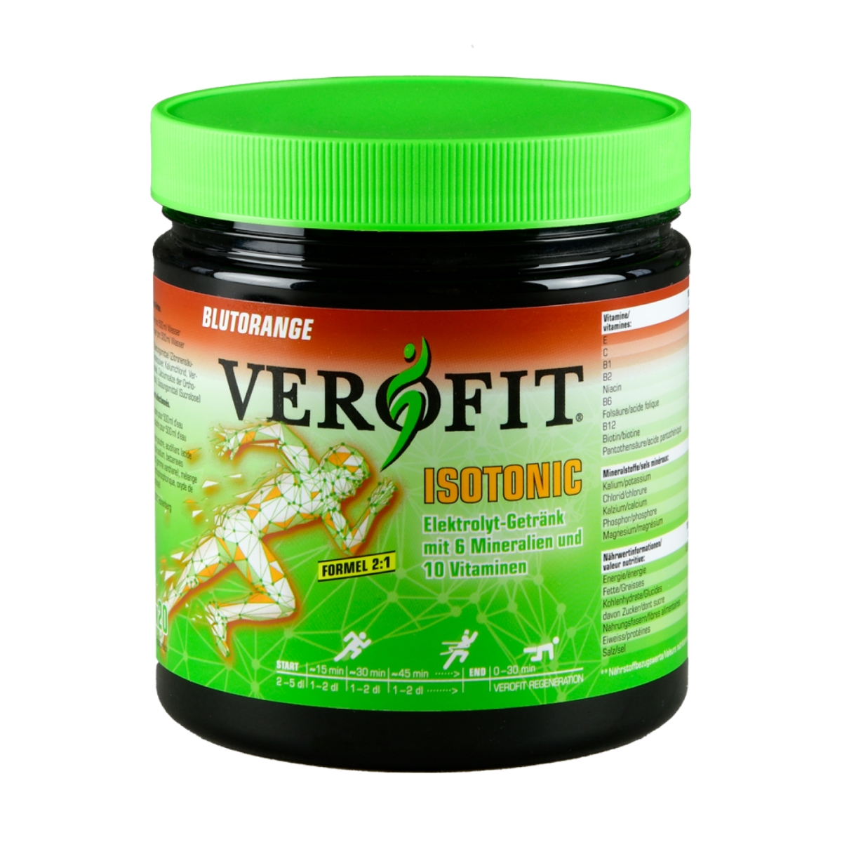 VEROFIT Isotonic Blutorange Dose 600 g VEROFIT Isotonic Blutorange Dose 600 g