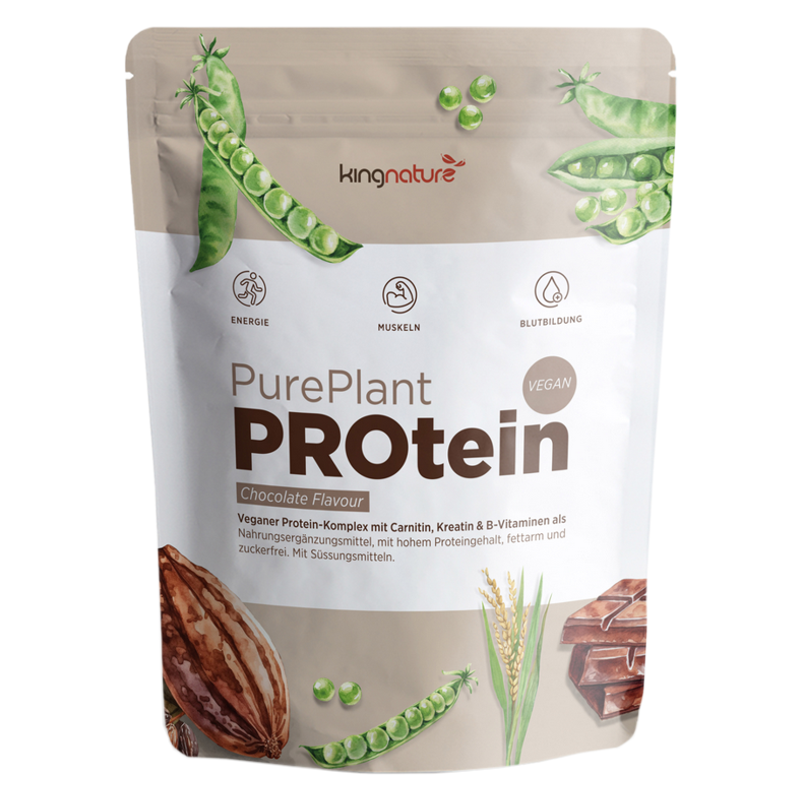 Kingnature PurePlant Protein Pulver 500 g Kingnature PurePlant Protein Pulver 500 g