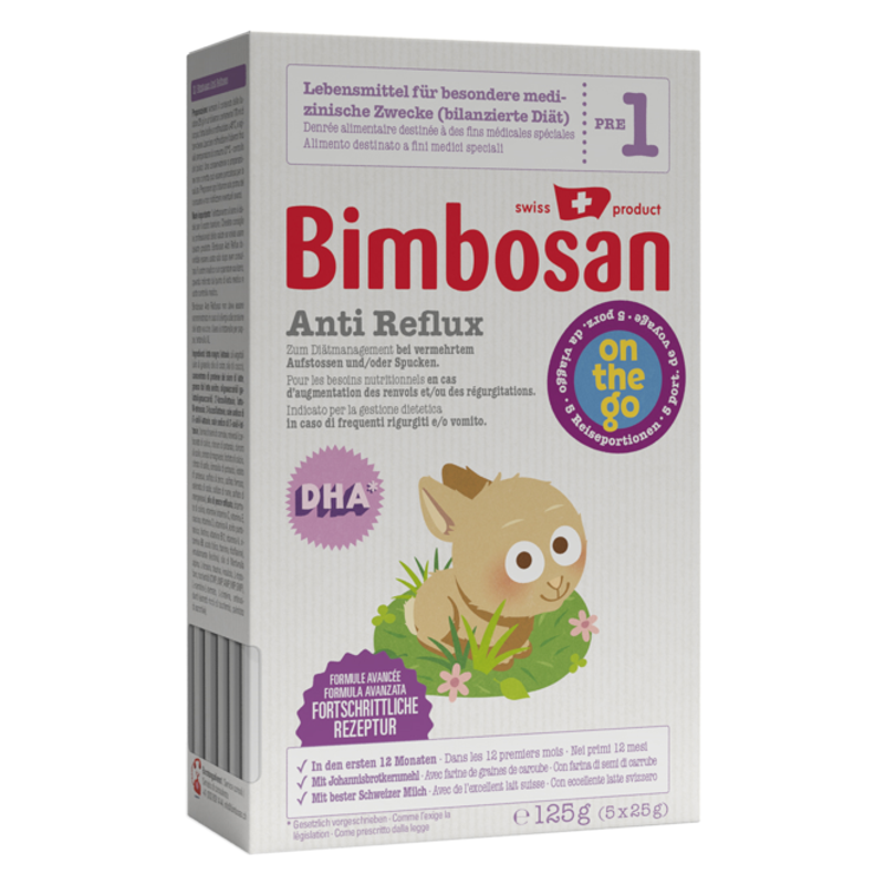 Bimbosan Anti Reflux Reiseportionen 5 x 25 g