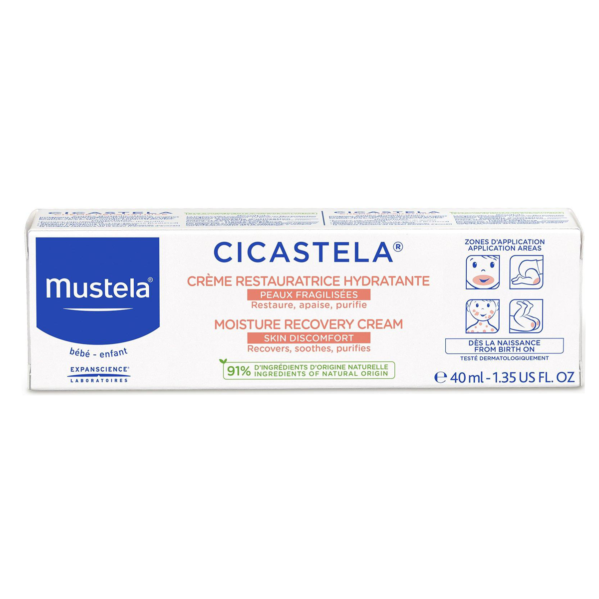 Mustela Cicastela reparierende Creme 40 ml Mustela Cicastela reparierende Creme 40 ml