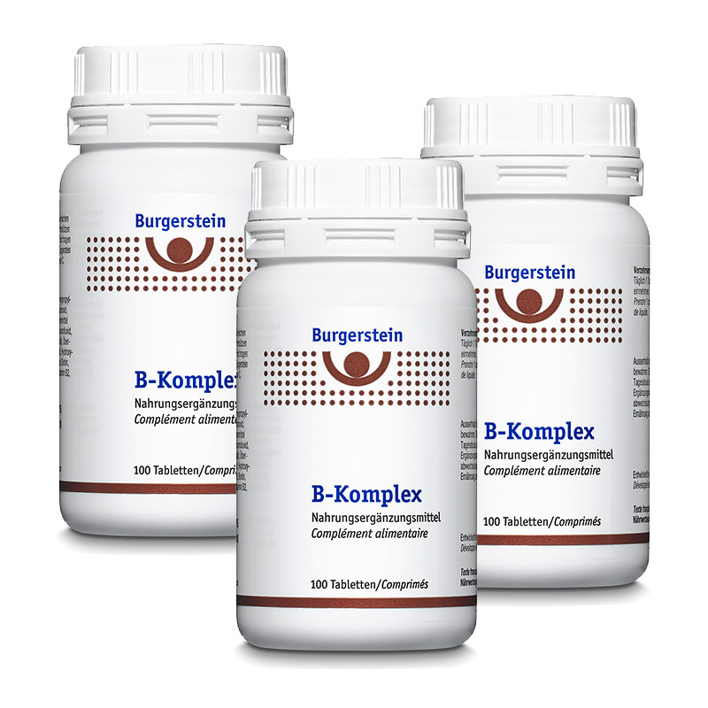 Burgerstein B-Komplex 3x 100 Tabletten Burgerstein B-Komplex 3x 100 Tabletten