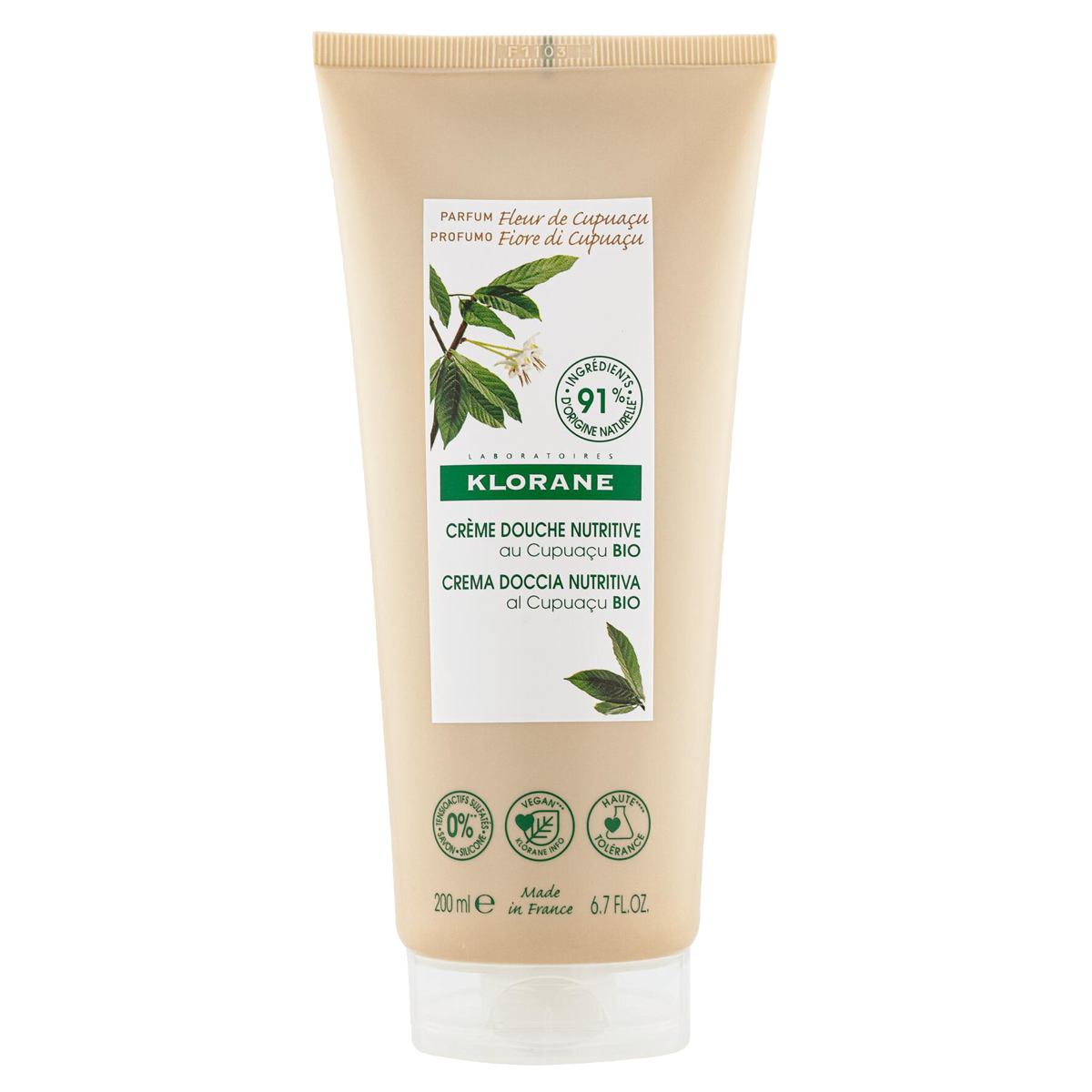 Klorane Duschcreme Cupuacublüte 200 ml