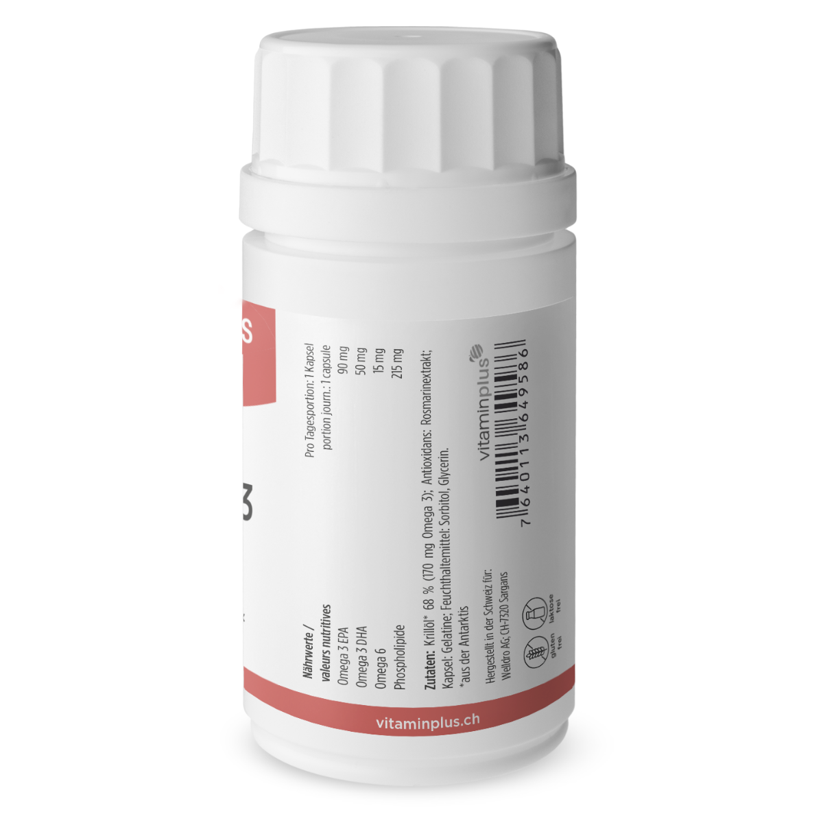 Vitaminplus Omega-3 Krill Kapseln 90 Stück Vitaminplus Omega-3 Krill Kapseln 90 Stück