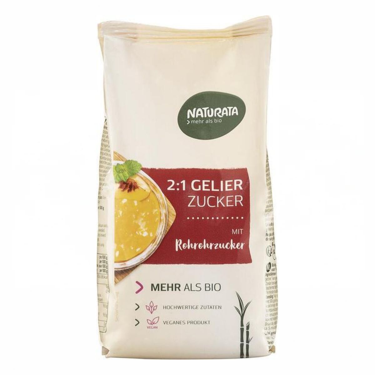 Naturata Gelierzucker 2:1 Beutel 500 g