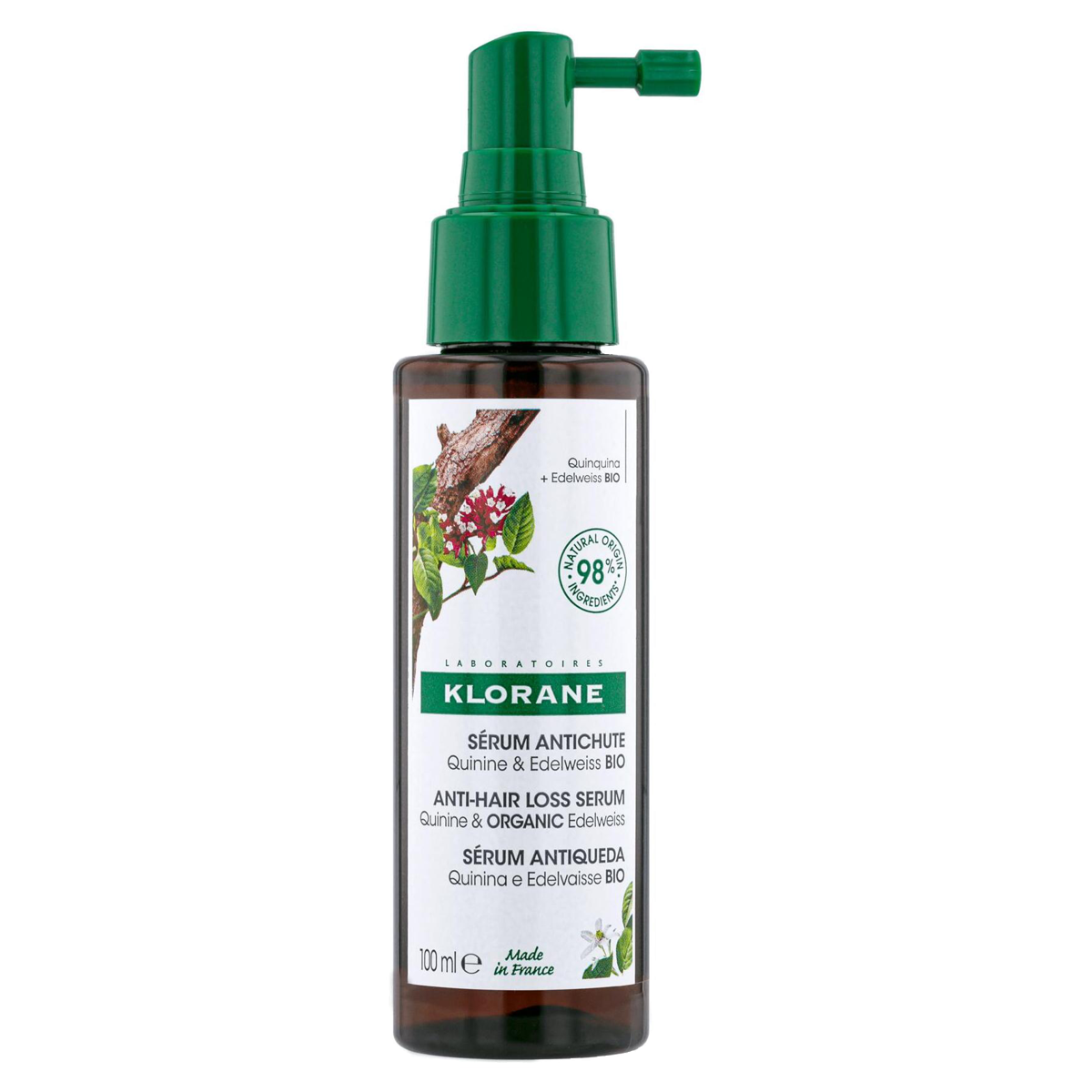 Klorane Chinin Edelweiss Haarserum 100 ml Klorane Chinin Edelweiss Haarserum 100 ml