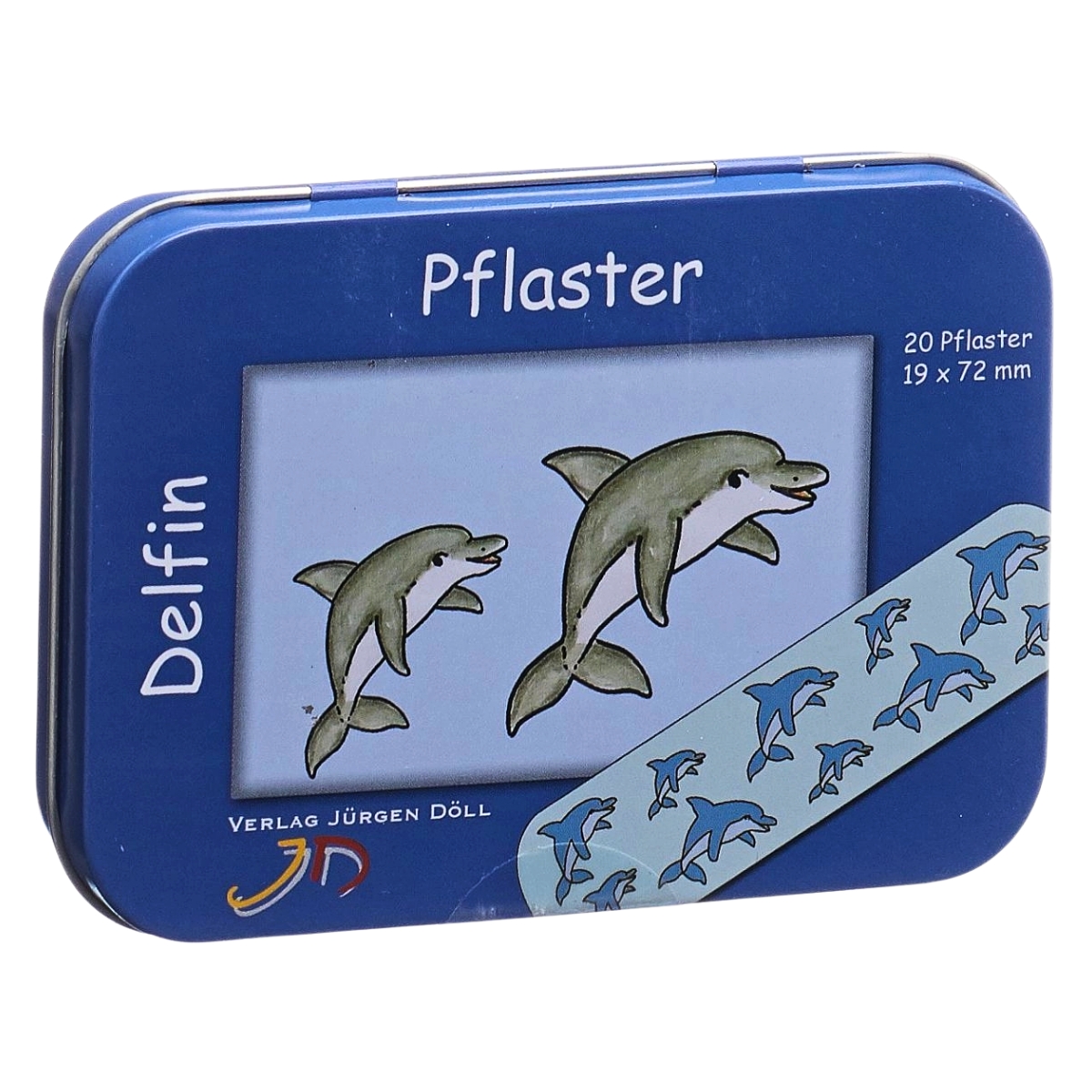 DÖLL Heftpflaster 19x72mm Delfine 20 Stück 