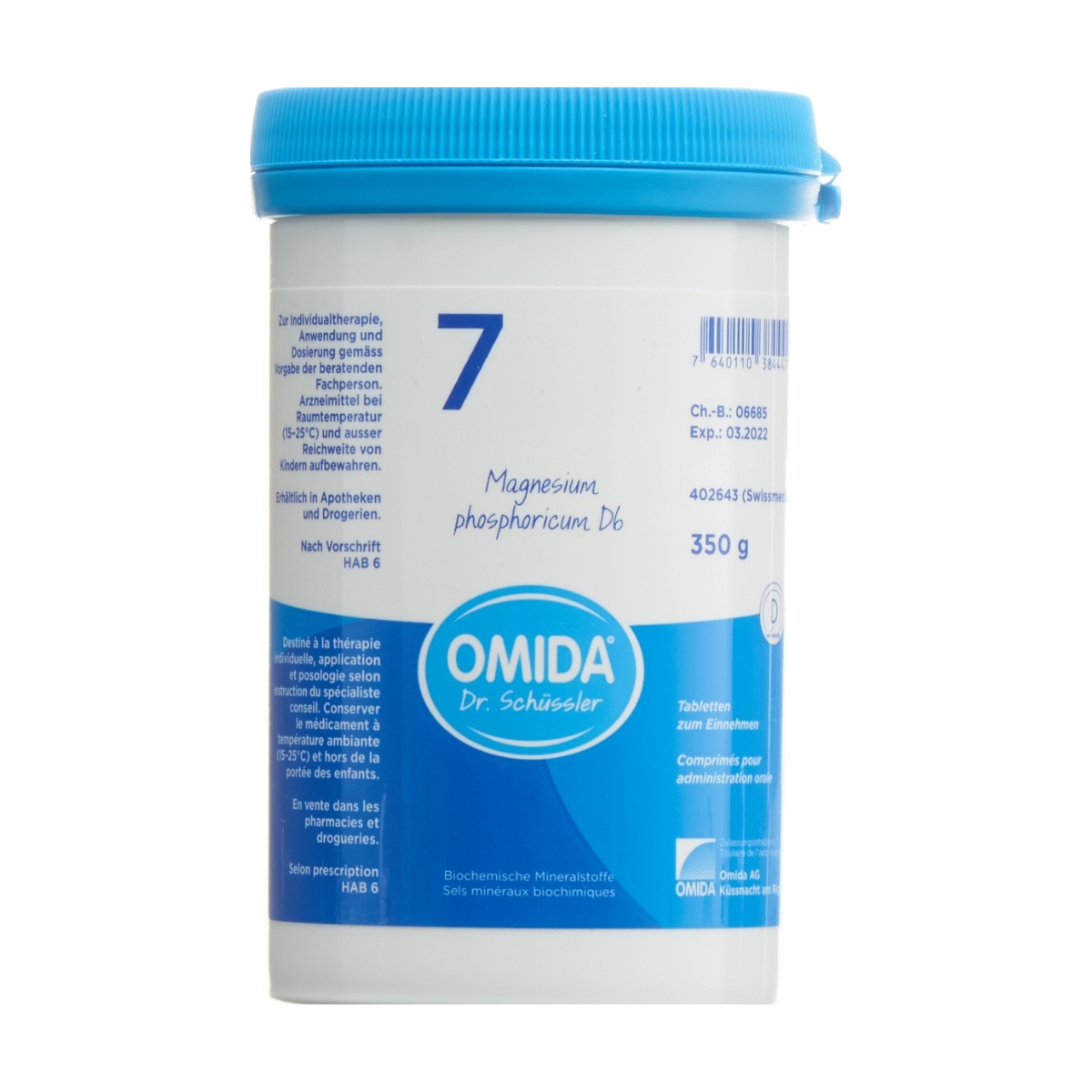 Omida Schüssler Nr 7 Tabletten D6 350 g