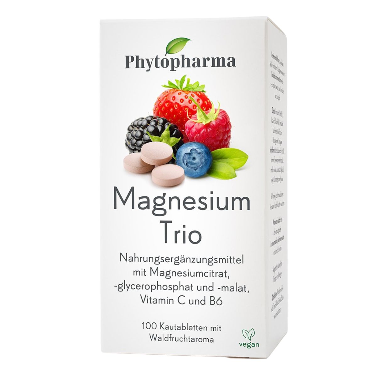 Phytopharma Magnesium Trio Dose 100 Stück