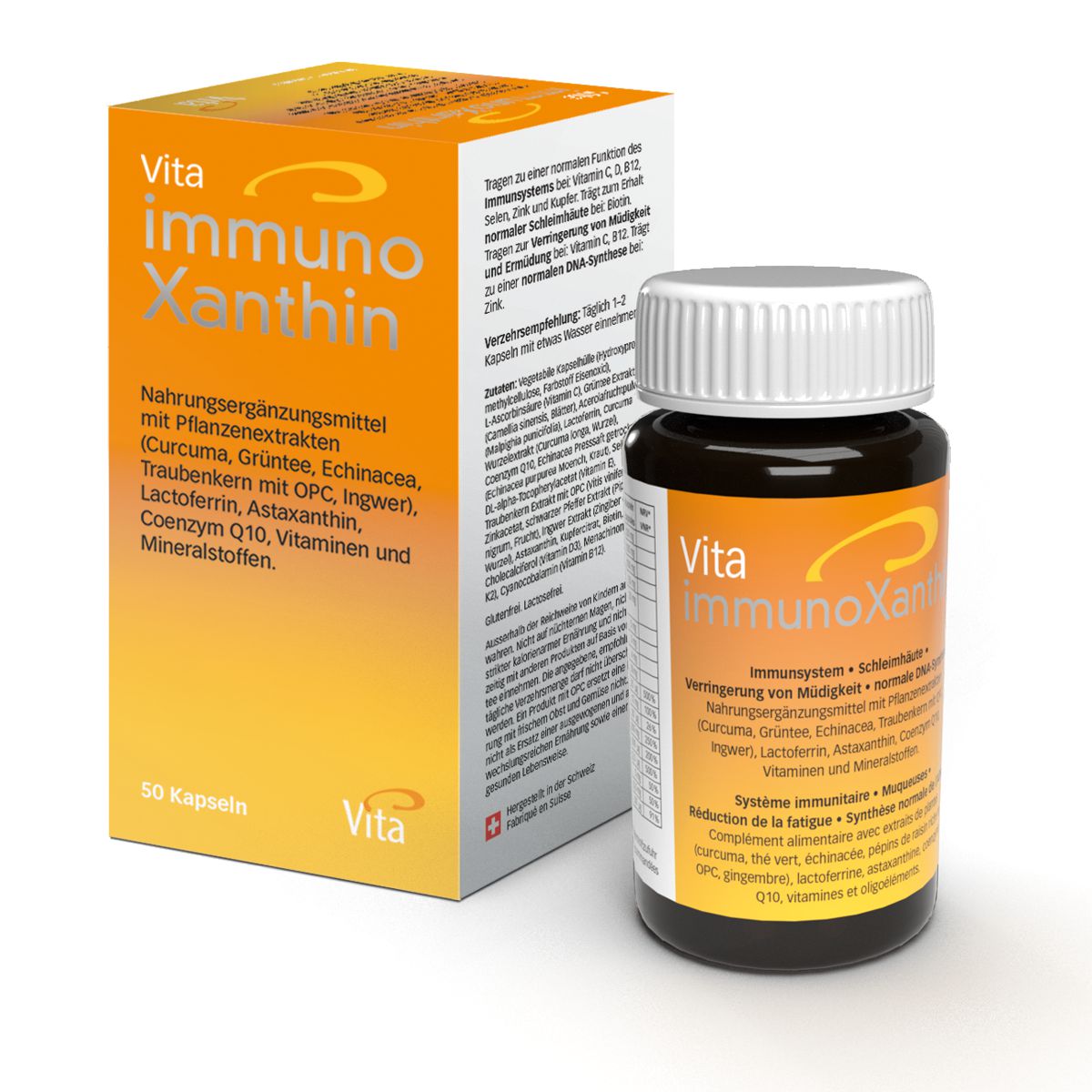Vita Immunoxanthin Kapseln Dose 50 Stück Vita Immunoxanthin Kapseln Dose 50 Stück