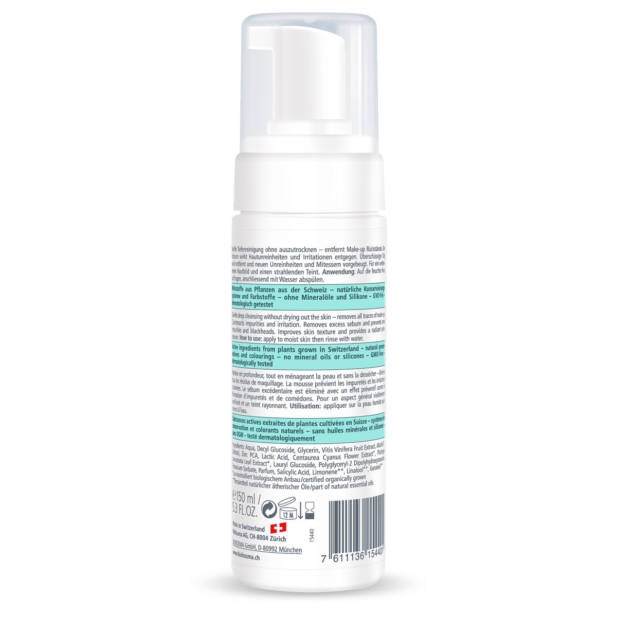 Biokosma Pure Visage Reinigungs-Schaum 150 ml Biokosma Pure Visage Reinigungs-Schaum 150 ml