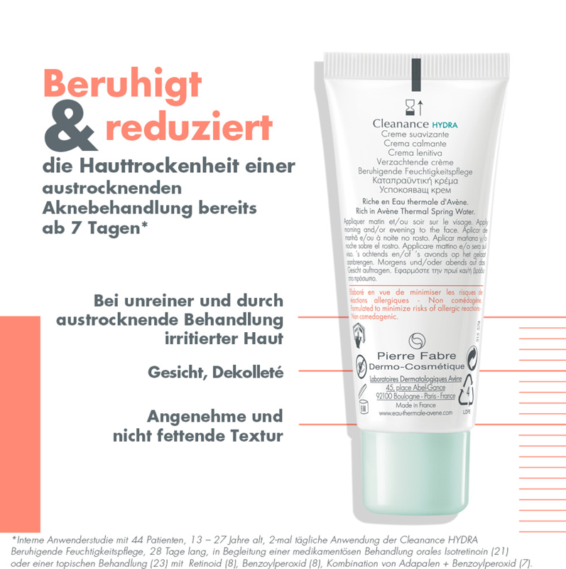 Avène Cleanance Hydra Creme 40 ml Avène Cleanance Hydra Creme 40 ml
