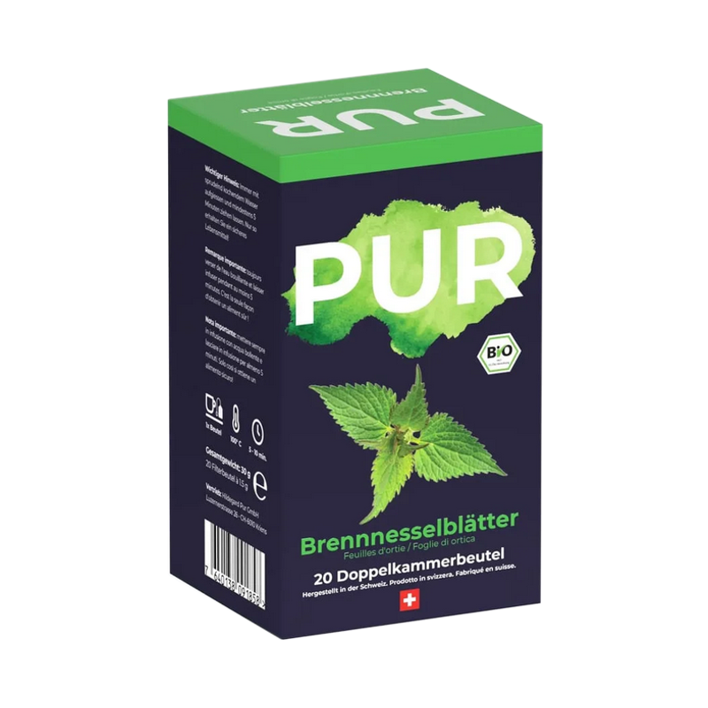 PUR Brennnesselblätter Tee 20 Beutel PUR Brennnesselblätter Tee 20 Beutel