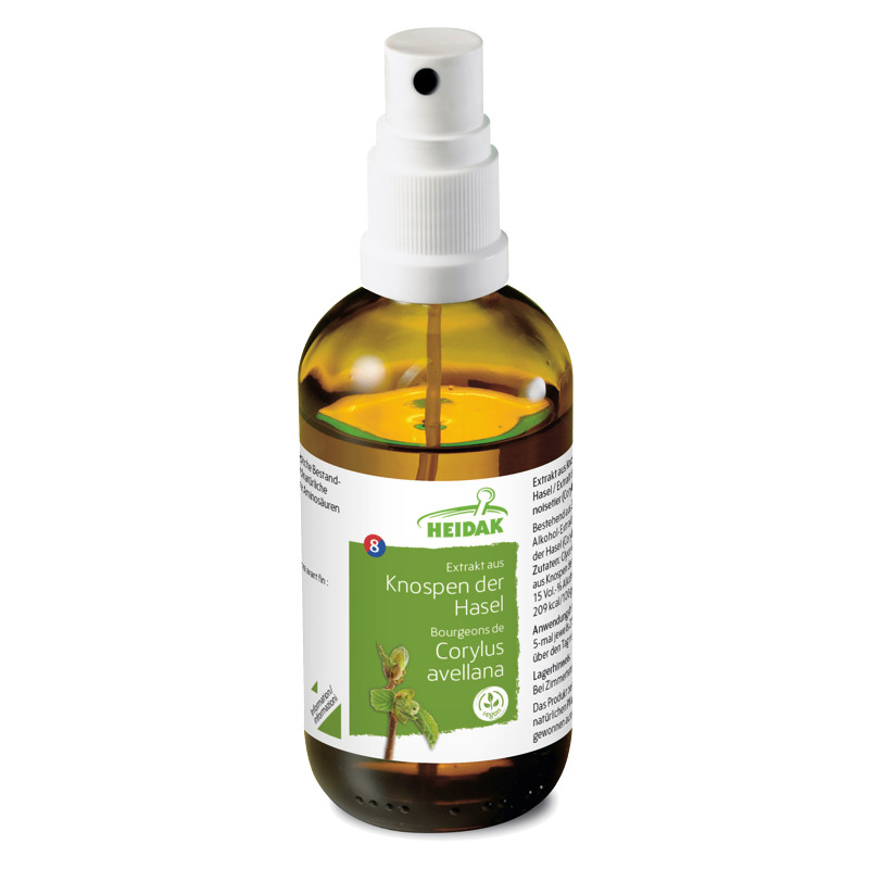 Heidak Knospe Hasel Corylus avellana Flasche 30 ml