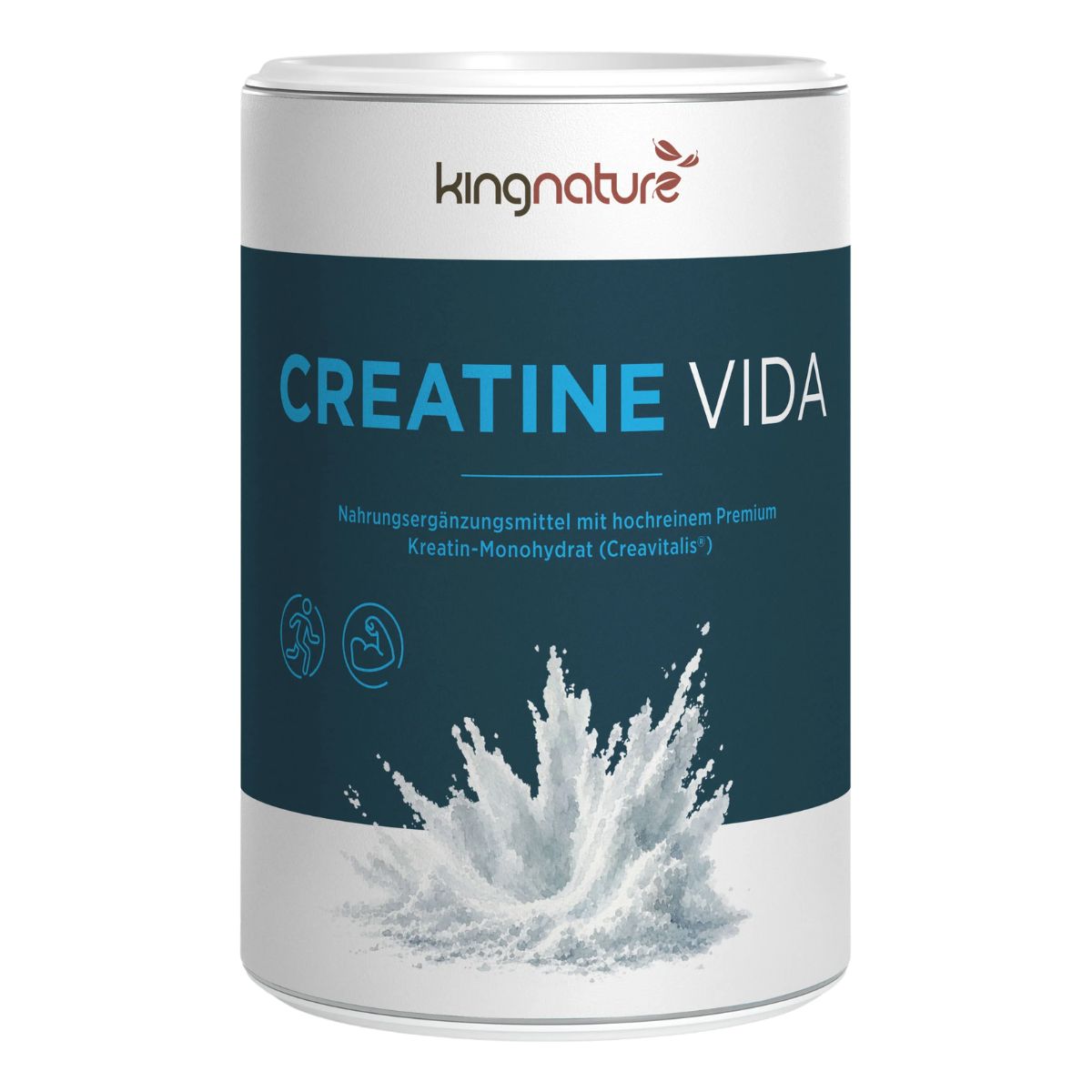 Kingnature Creatine Vida Pulver 250 g