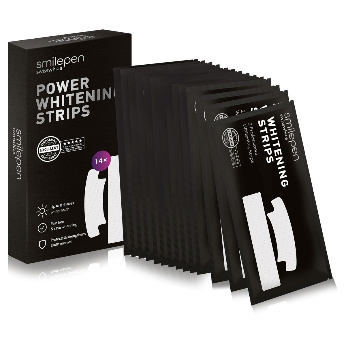 Smilepen Power Whitening Strips 14x 2 Stück