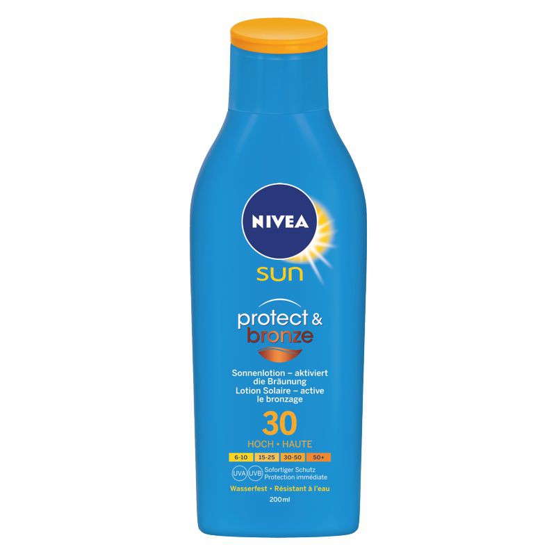 Nivea Sun Protect Bronze Sonnenlotion LSF 30 200ml