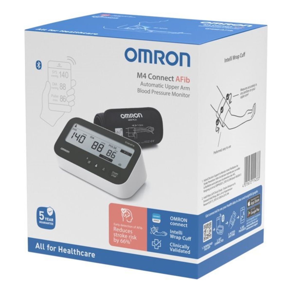 OMRON Blutdruckmessgerät Oberarm M4 Intelli IT