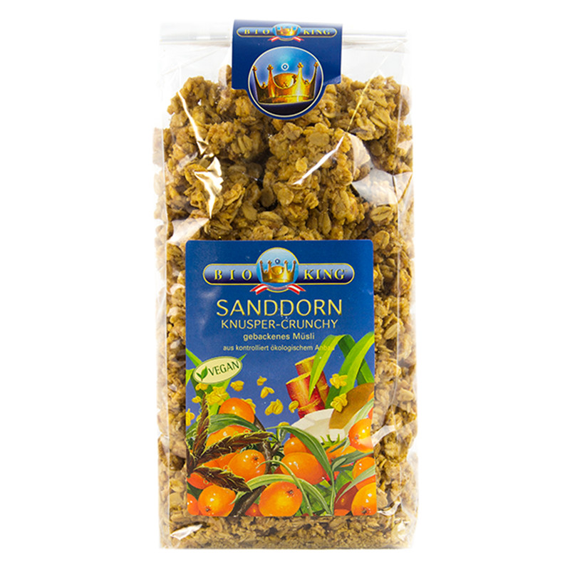 Bioking Sanddorn Knusper Crunchy 375 g Bioking Sanddorn Knusper Crunchy 375 g