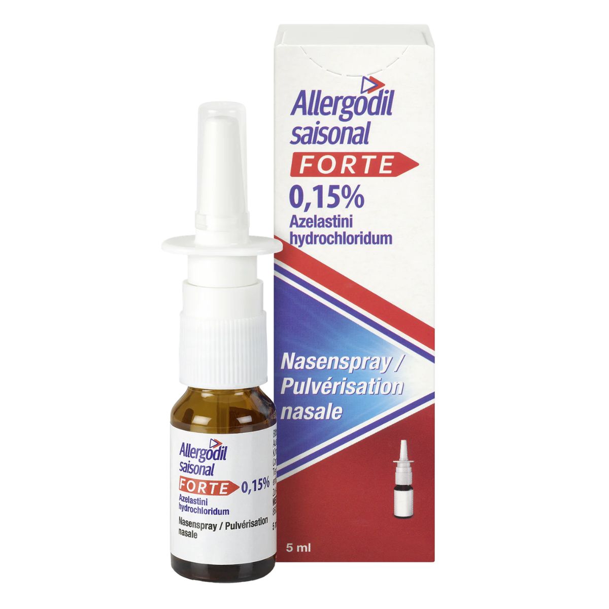 Allergodily Saisonal forte, spray nasal 0,15 % 5 ml