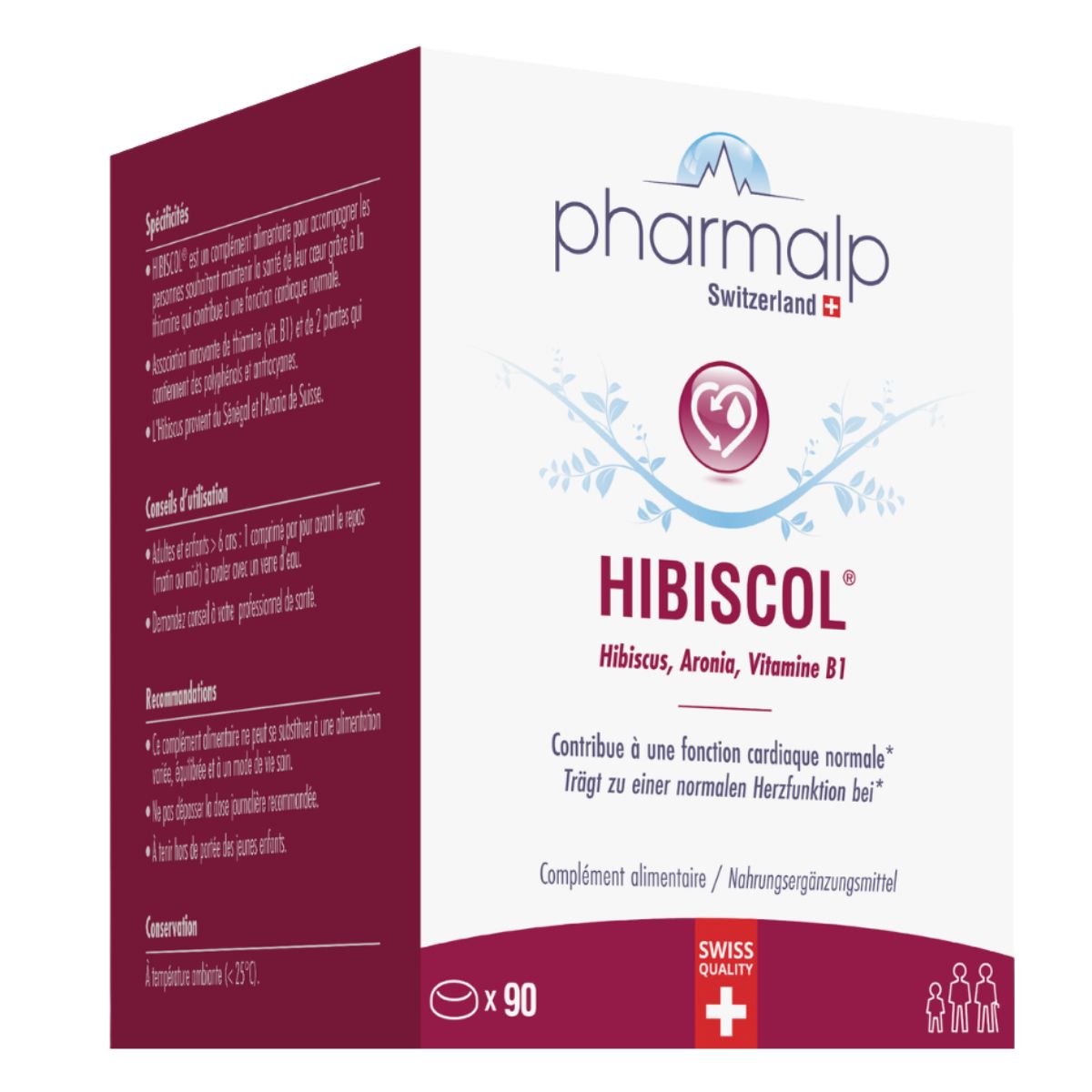 Pharmalp Hibiscol comprimés 90 pièces