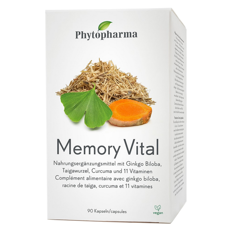 Phytopharma Memory Vital Kapseln 90 Stück
