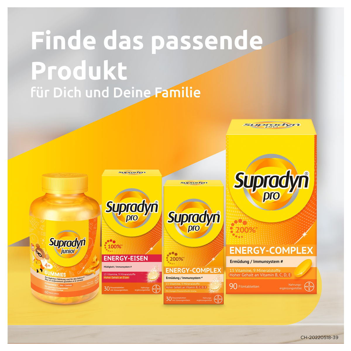 Supradyn pro energy-complex Brausetabletten 45 Stück Supradyn pro energy-complex Brausetabletten 45 Stück
