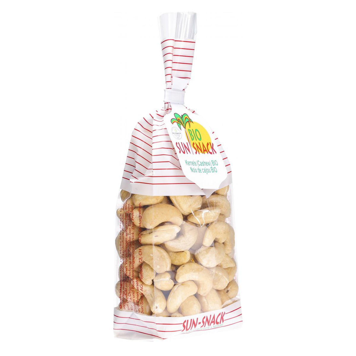 Sun Snack Bio Cashew Beutel 200 g Sun Snack Bio Cashew Beutel 200 g