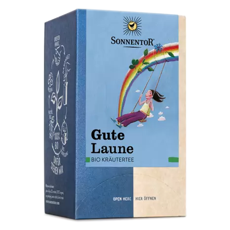 SONNENTOR Gute Laune Tee Doppelkammer 18 Beutel SONNENTOR Gute Laune Tee Doppelkammer 18 Beutel
