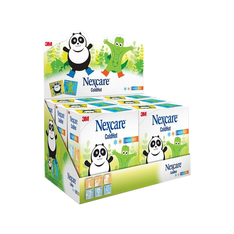 3M NEXCARE ColdHot Happy Kids 12x11cm Display 6 Stück 3M NEXCARE ColdHot Happy Kids 12x11cm Display 6 Stück