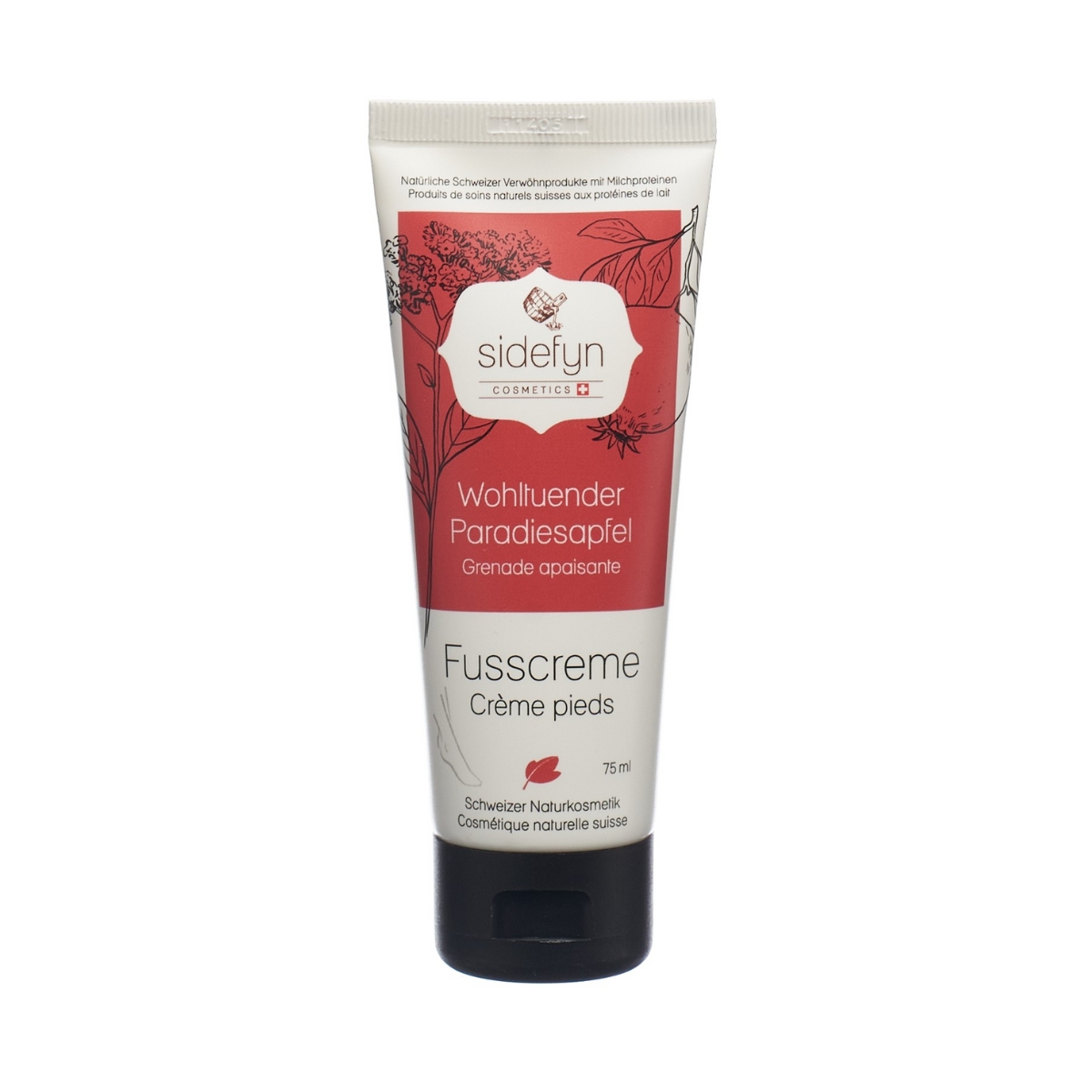 Sidefyn Fusscreme wohltuender Paradiesapfel 75 ml