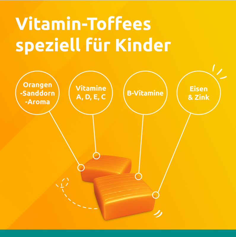 Supradyn junior immno Toffees Beutel 48 Stück Supradyn junior immno Toffees Beutel 48 Stück