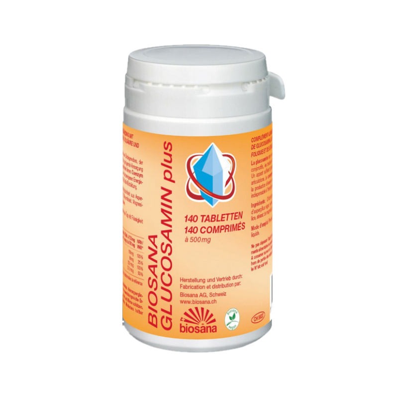 Biosana Glucosamin Q10 + Folsäure Tabletten 140 Stück Biosana Glucosamin Q10 + Folsäure Tabletten 140 Stück