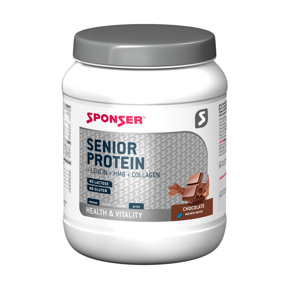 Sponser Senior Protein Pulver Dose 455 g Sponser Senior Protein Pulver Dose 455 g
