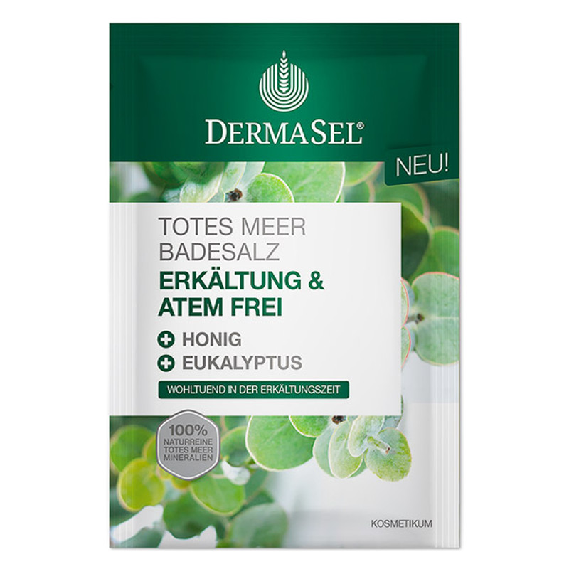 DERMASEL Kristallbad Erkältung & Atemfrei 80 g DERMASEL Kristallbad Erkältung & Atemfrei 80 g