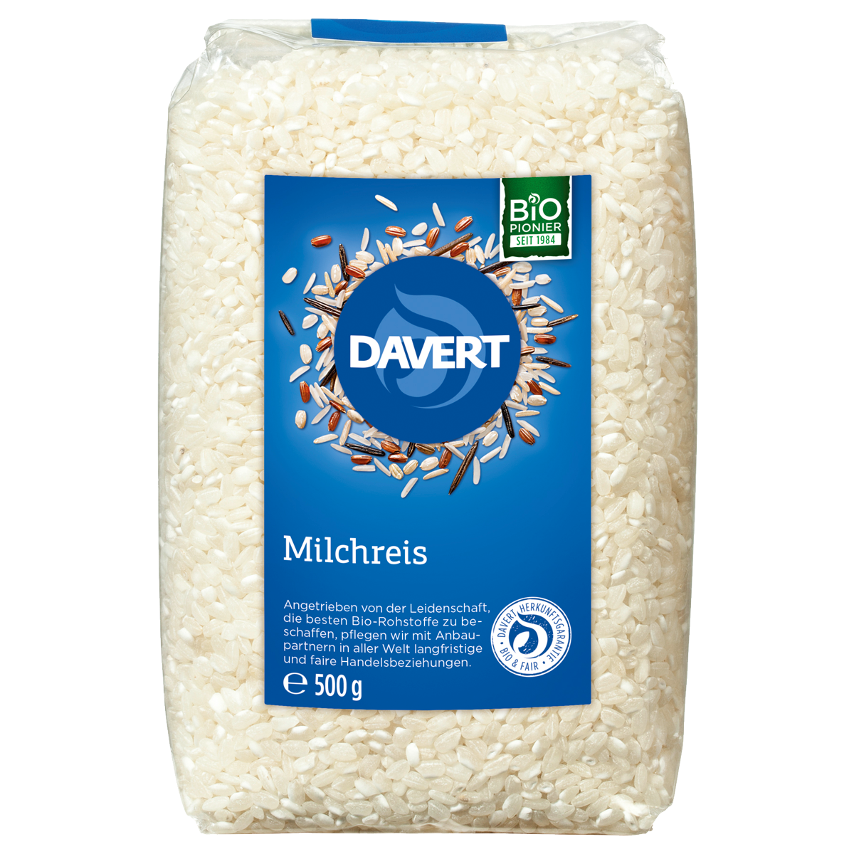 Davert Milchreis 500 g Davert Milchreis 500 g