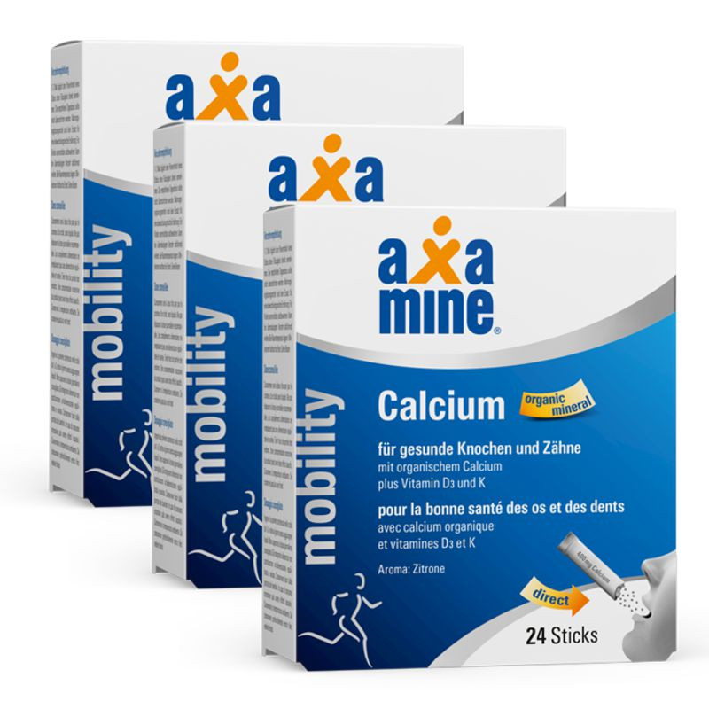 Axamine Calcium Sticks 3x 24 Stück Axamine Calcium Sticks 3x 24 Stück