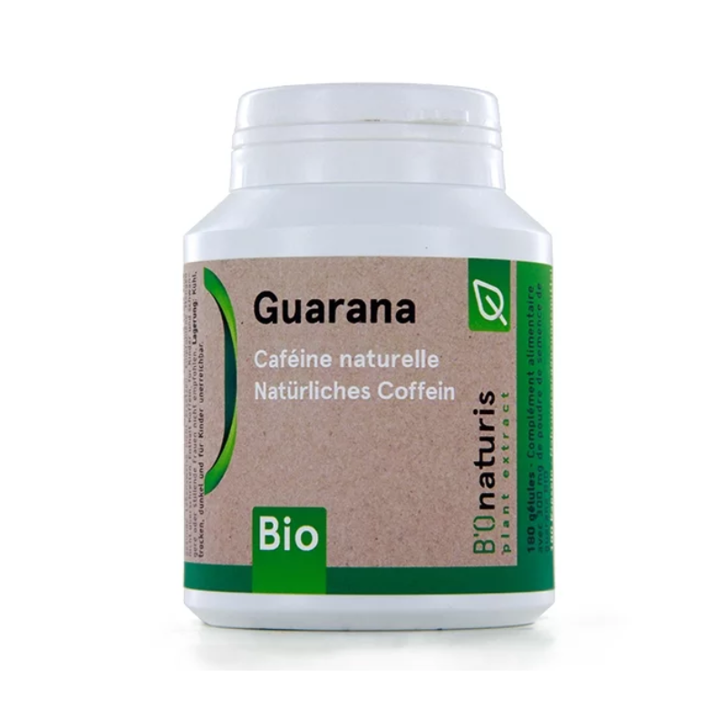 Bionaturis Guarana Bio 180 mg Kapseln 180 Stück