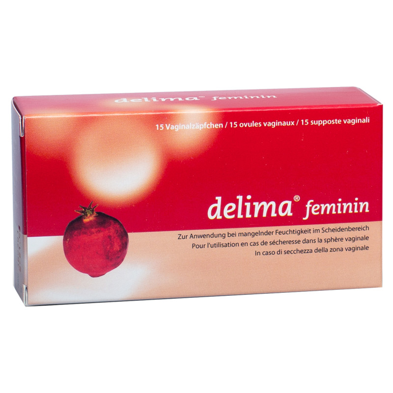 DELIMA Feminin Vaginalzäpfchen 15 Stück DELIMA Feminin Vaginalzäpfchen 15 Stück