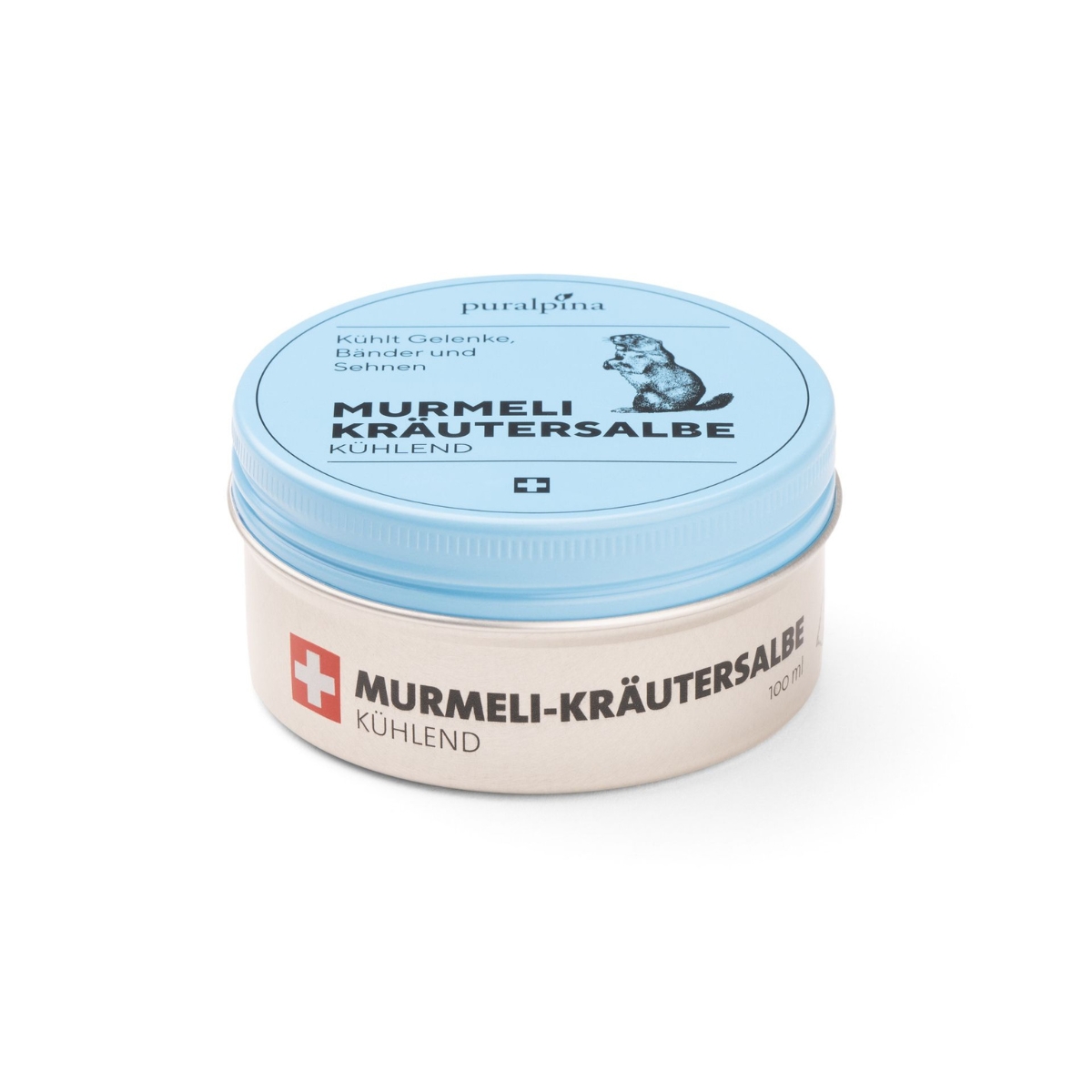 PURALPINA Murmeli-Kräutersalbe kühlend 100 ml PURALPINA Murmeli-Kräutersalbe kühlend 100 ml
