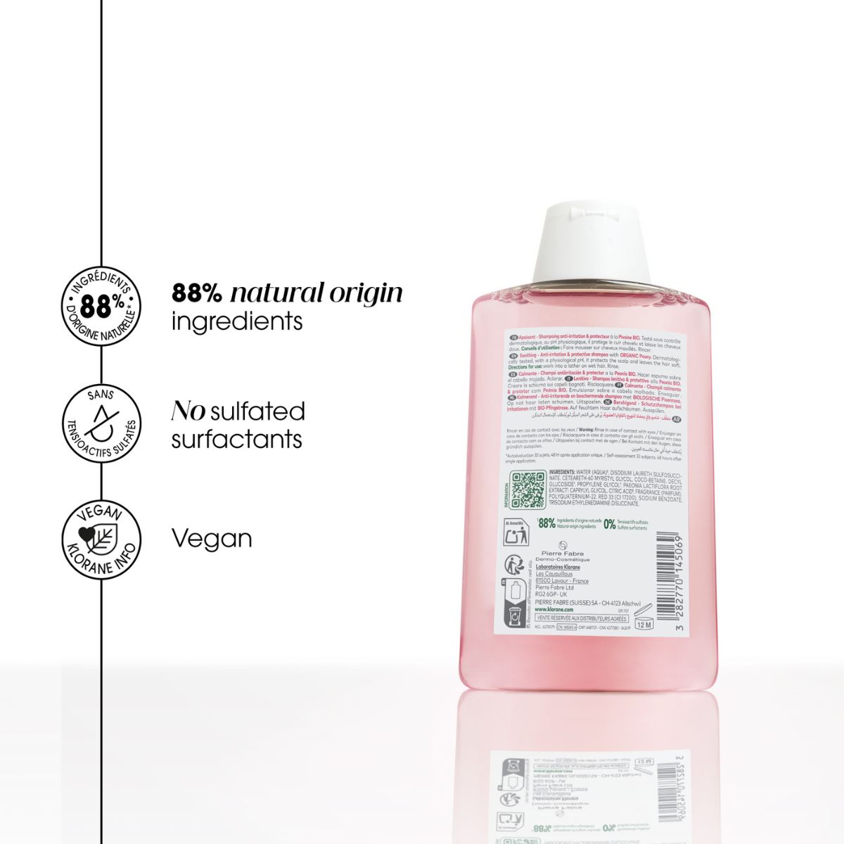 Klorane Pfingstrosen Shampoo 200 ml Klorane Pfingstrosen Shampoo 200 ml