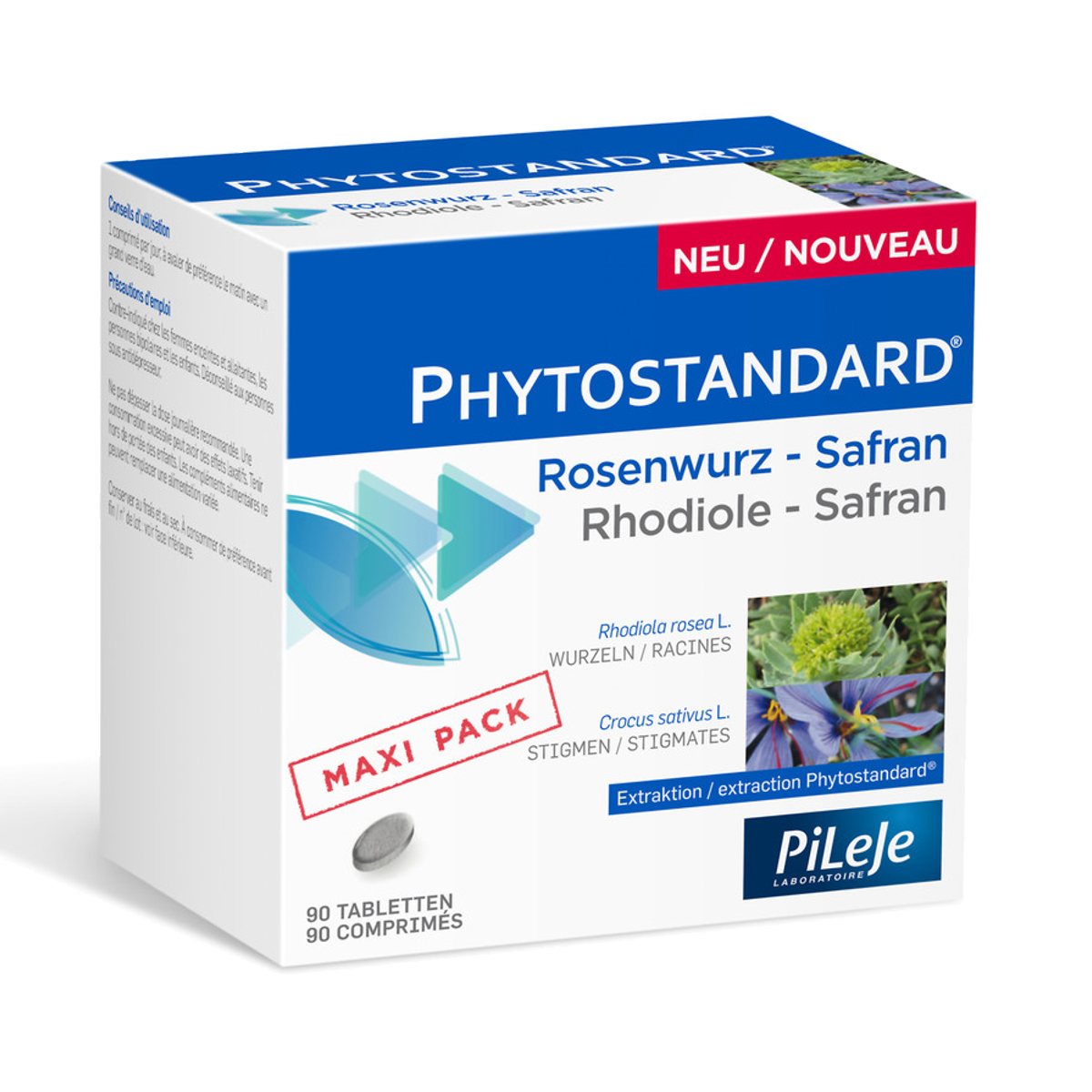 Phytostandard Rosenwurz-Safran Tabletten 90 Stück Phytostandard Rosenwurz-Safran Tabletten 90 Stück