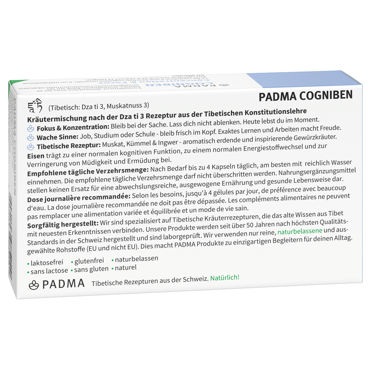 Padma Cogniben Kapseln Blister 60 Stück Padma Cogniben Kapseln Blister 60 Stück