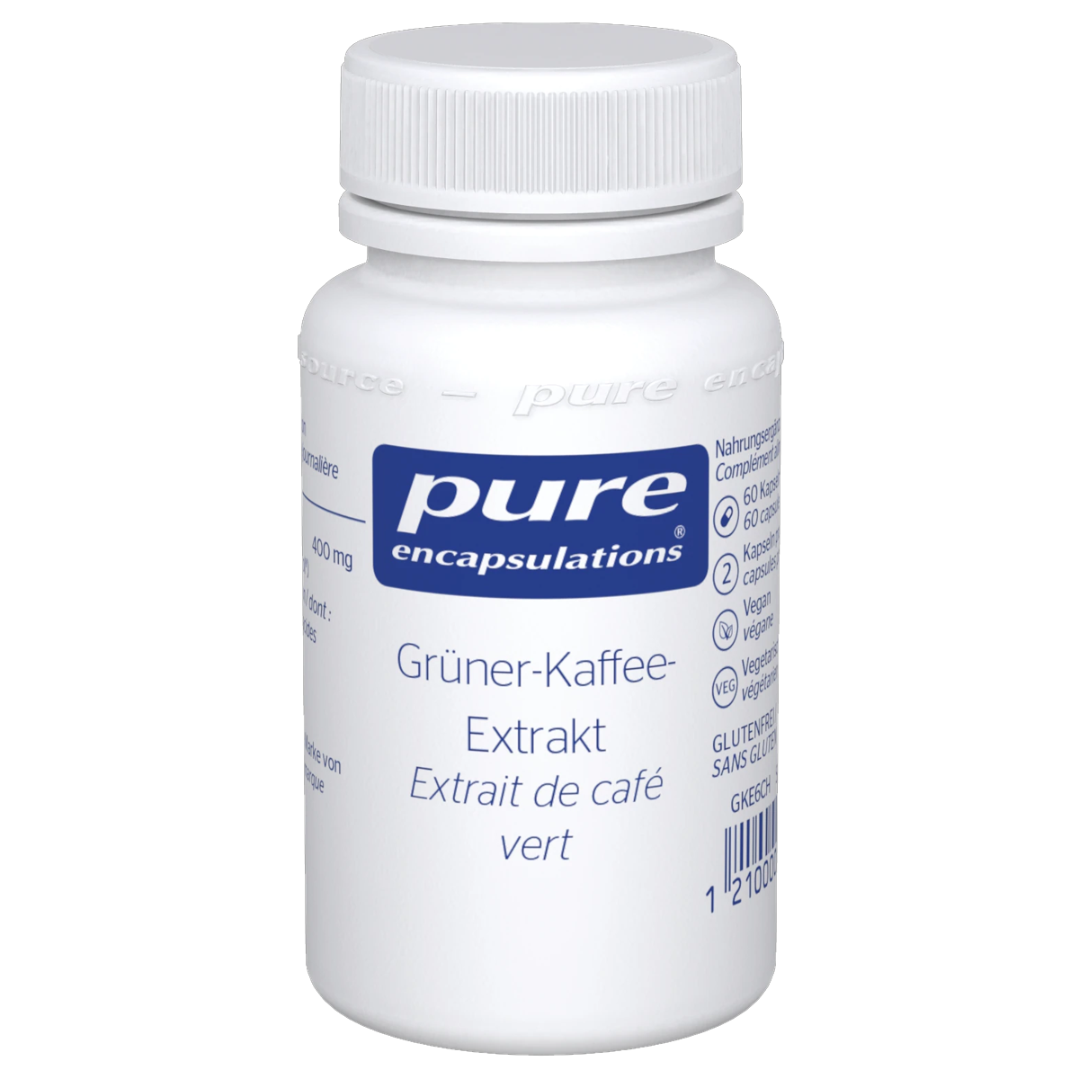 Pure Encapsulations Grüner Kaffee Extrakt Kapseln 60 Stück
