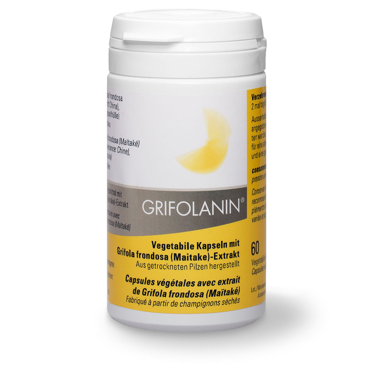 Grifolanin Vital Pilzextrakt Kapseln 60 Stück