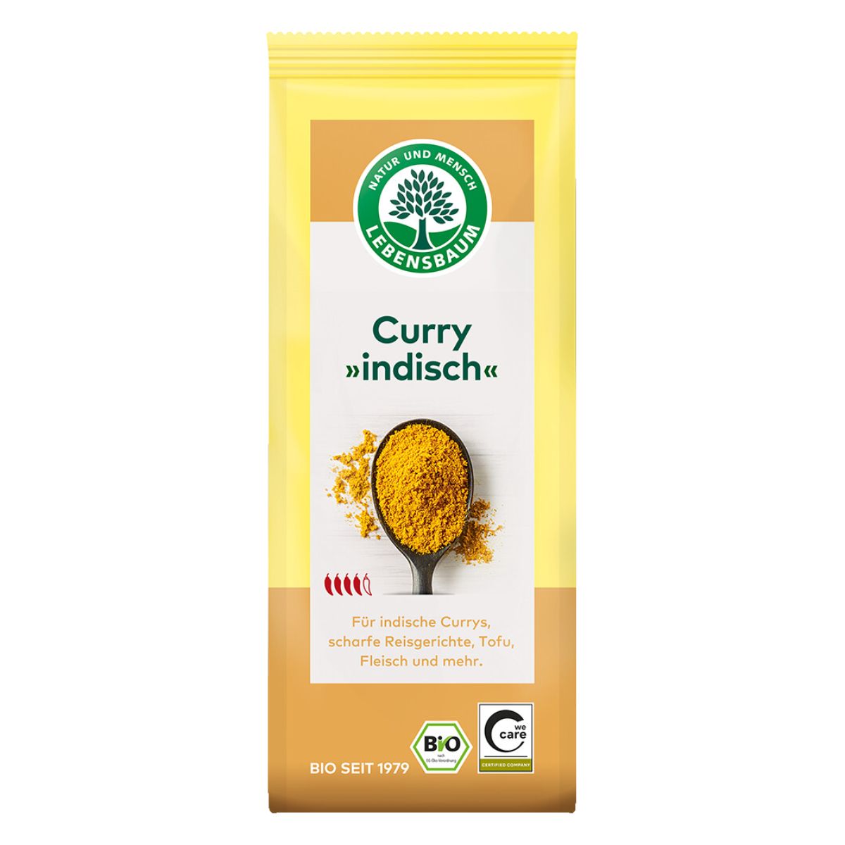 LEBENSBAUM Curry indisch Pulver Btl 50 g LEBENSBAUM Curry indisch Pulver Btl 50 g