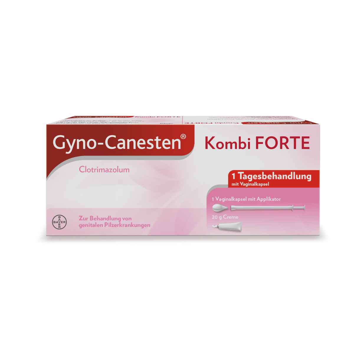 Gyno-Canesten Kombi FORTE Capsules vaginales & Crème Gyno-Canesten Kombi FORTE Capsules vaginales & Crème