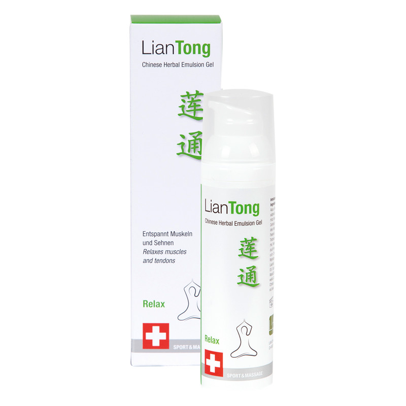 LianTong Chinese Herbal Emulsion Gel Relax 75 ml LianTong Chinese Herbal Emulsion Gel Relax 75 ml