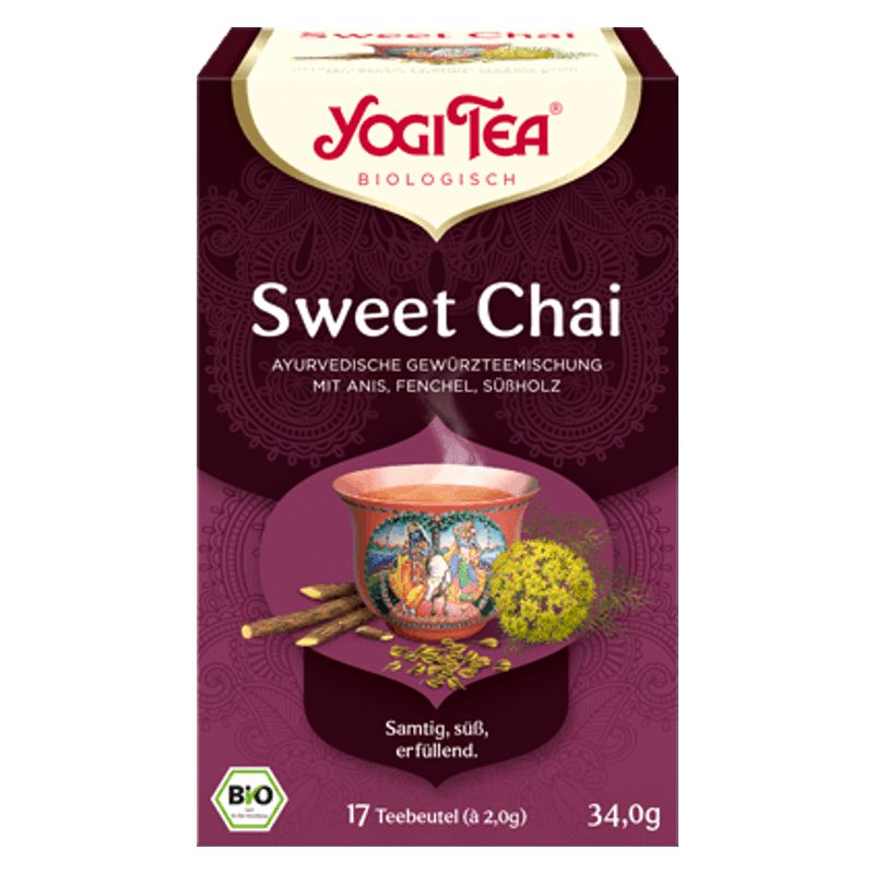 Yogi Tea Sweet Chai 17 Beutel Yogi Tea Sweet Chai 17 Beutel